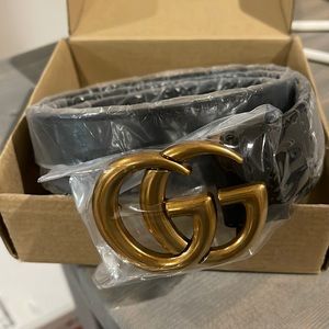 Black Belt Gold Buckle G